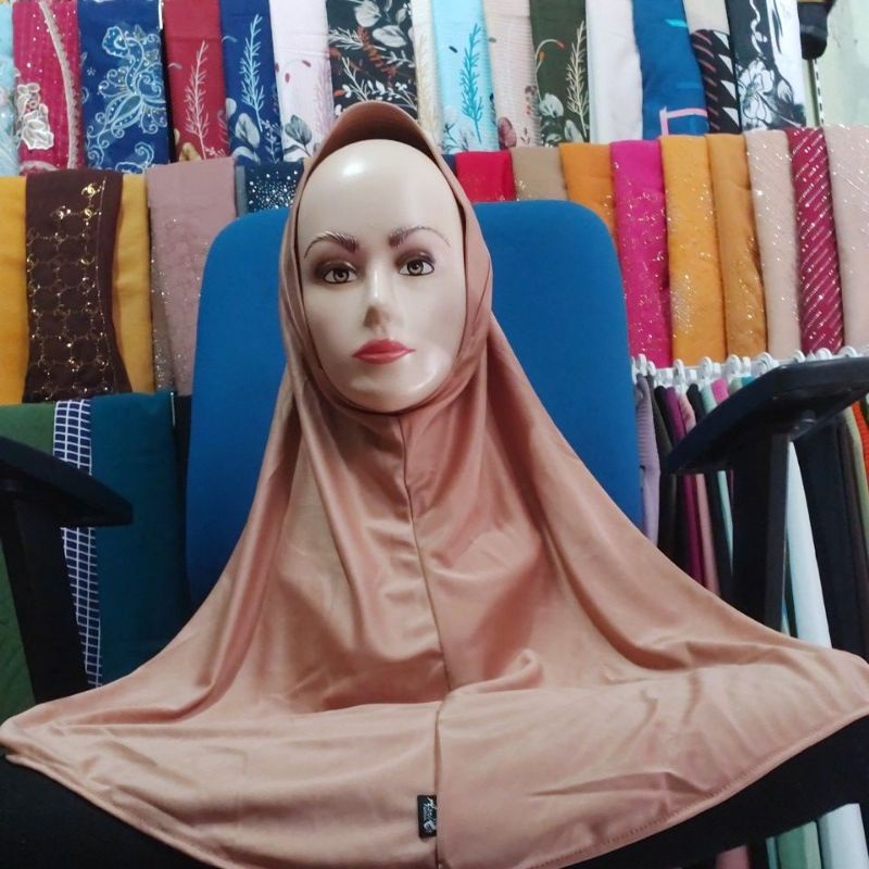 Jilbab Instan Oval  asri collection81-Milo