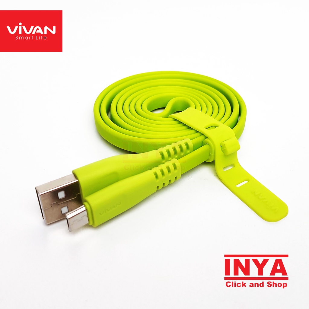 VIVAN MICRO USB 2.1A DATA CABLE 100cm - Kabel Data