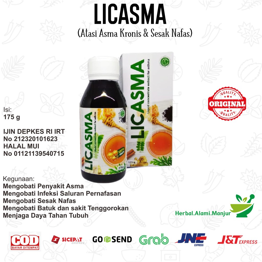 Madu Licasma Obat Asma dan Sesak Nafas Herbal Ampuh Murah Obat Asma obat paru herbal