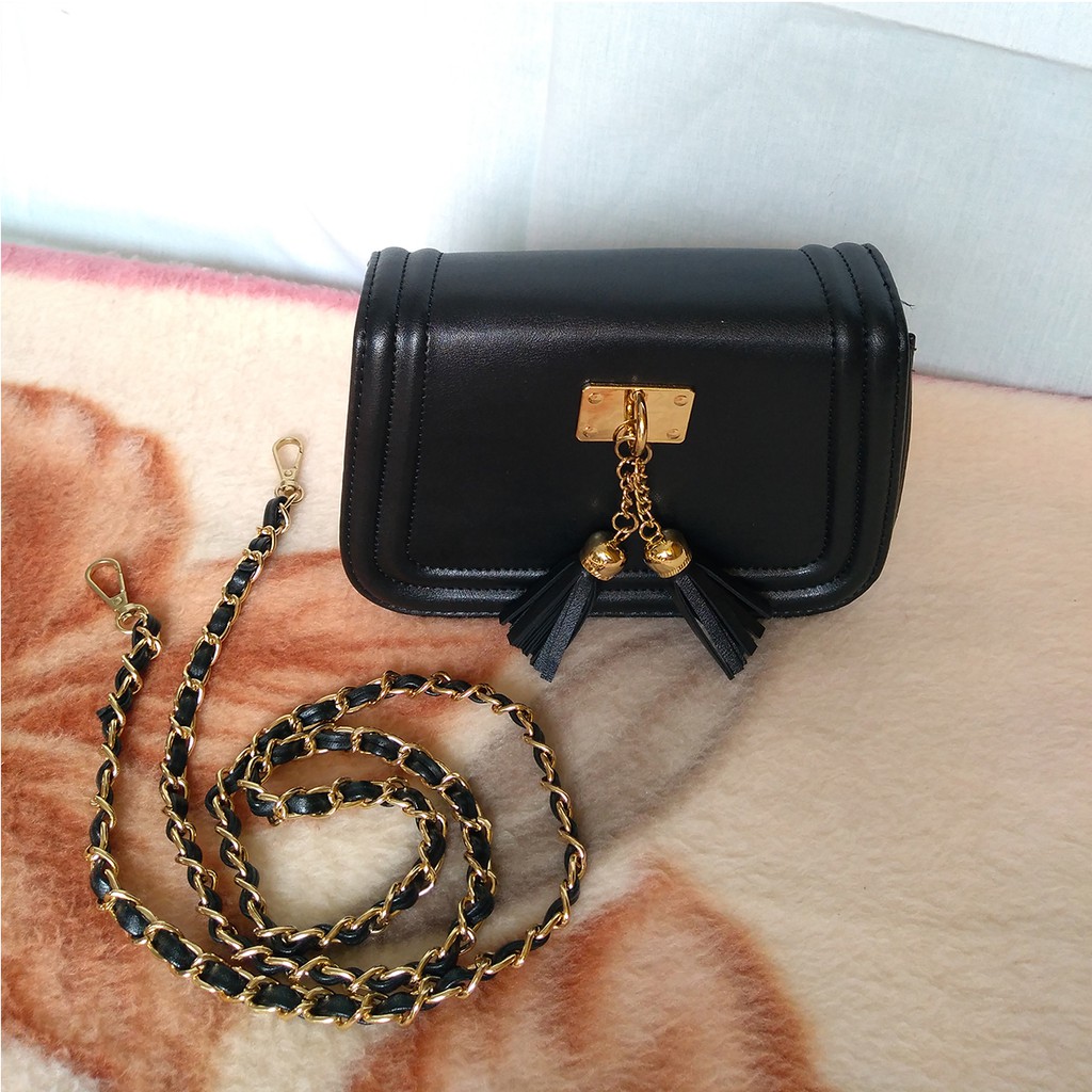 Cross body bag wanita bahan kulit PU kualitas bagus model trendy