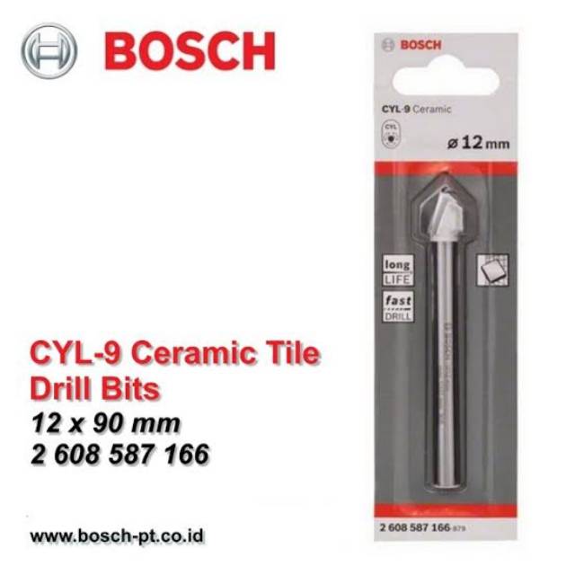 Mata Bor Keramik / Tombak BOSCH CYL-9 12mm