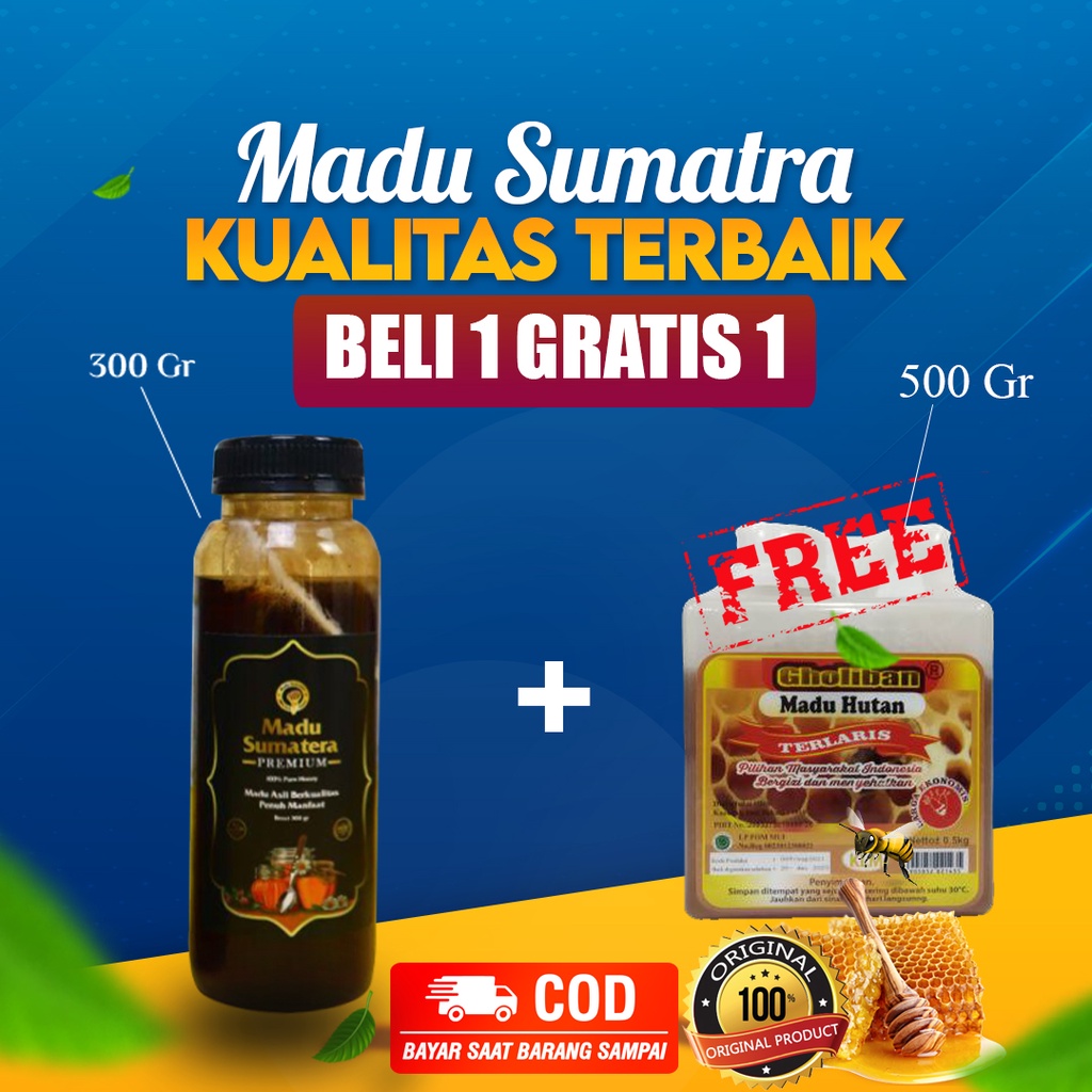 

Madu Hitam Murni Madu Sumatera 100% Asli Beli 1 Gratis 1 Madu Gholiban