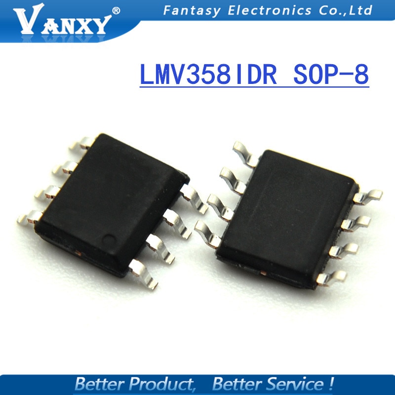 (Ready Stok) 100PCS LMV358IDR SOP8 LMV358 SOP LM358IDR LMV358I SMD MV358I SOP-8Idr