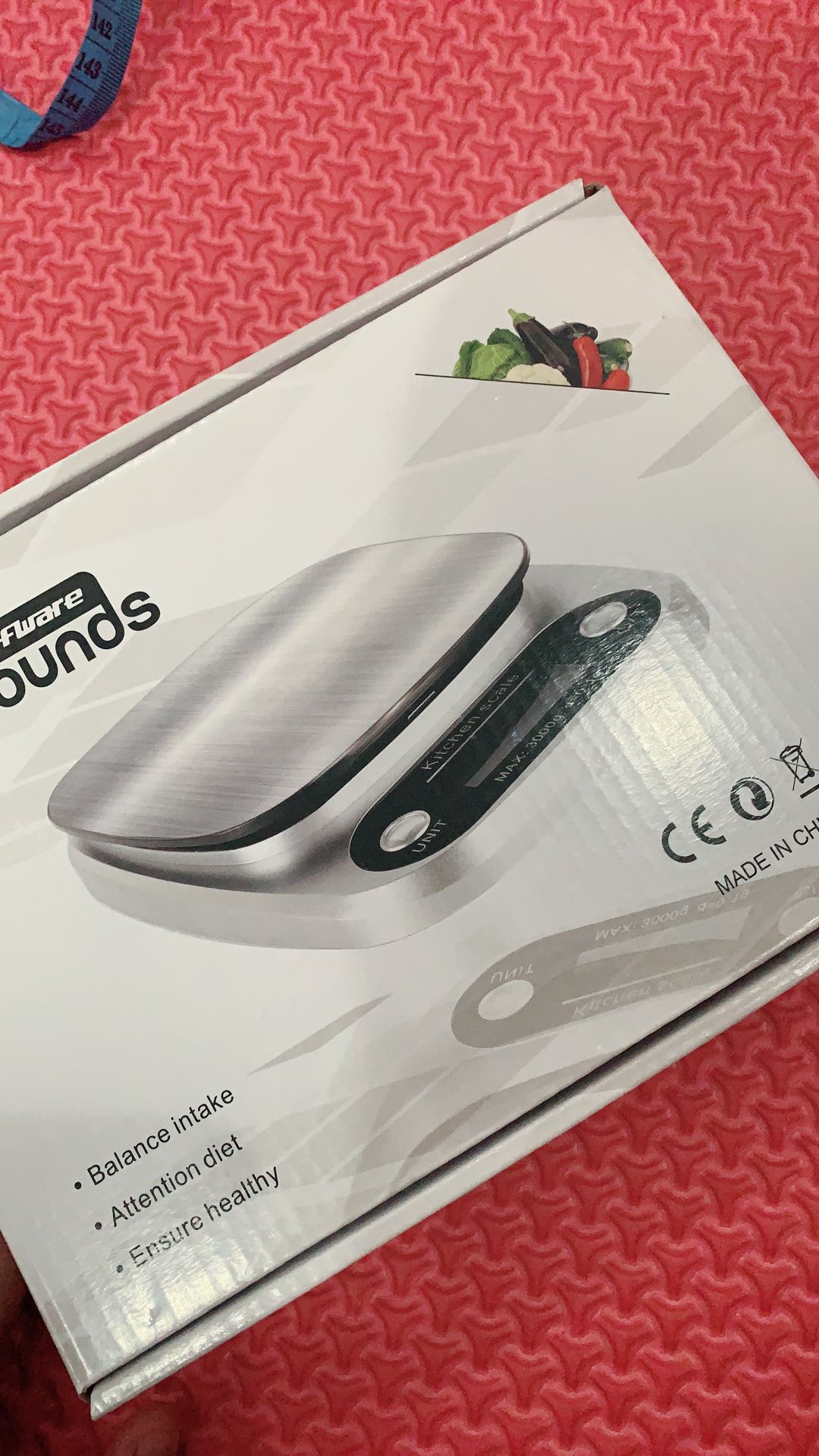 Timbangan Dapur Digital Kitchen Scale 10kg 1g Taffware Digipounds