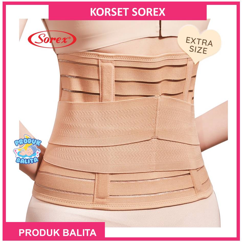 Korset Pelangsing Perut Terlaris Sorex Slimming Corset Stagen 8056 Extra size dan 8055 regular size