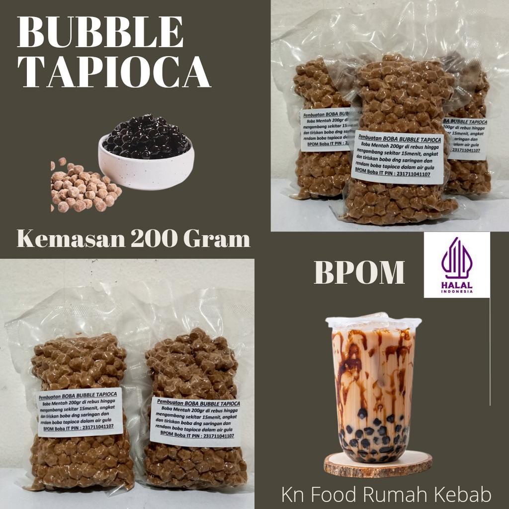 

Bubble Tapioca Pearl -200gr kemasan kecil