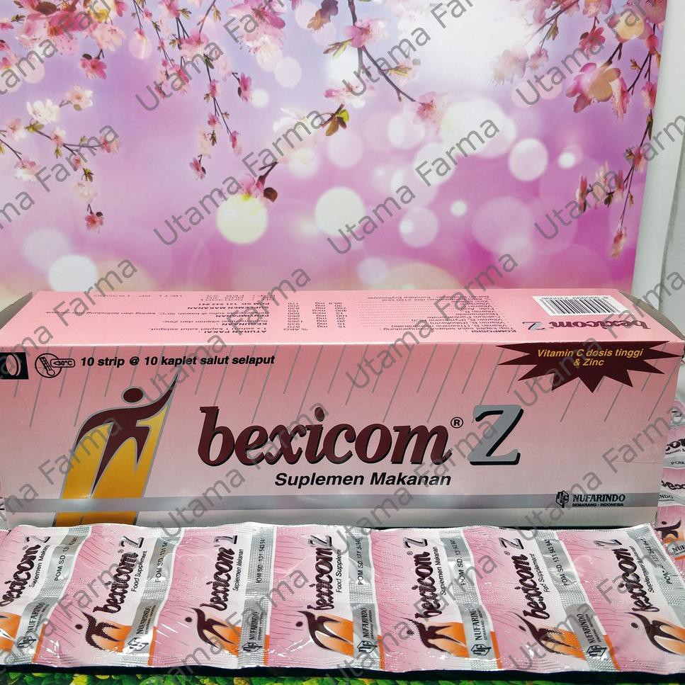 Laris SACF7 BEXICOM Z | VITAMIN C DOSIS TINGGI | ZINC | MULTIVITAMIN | BECOM ZET 81 Baru