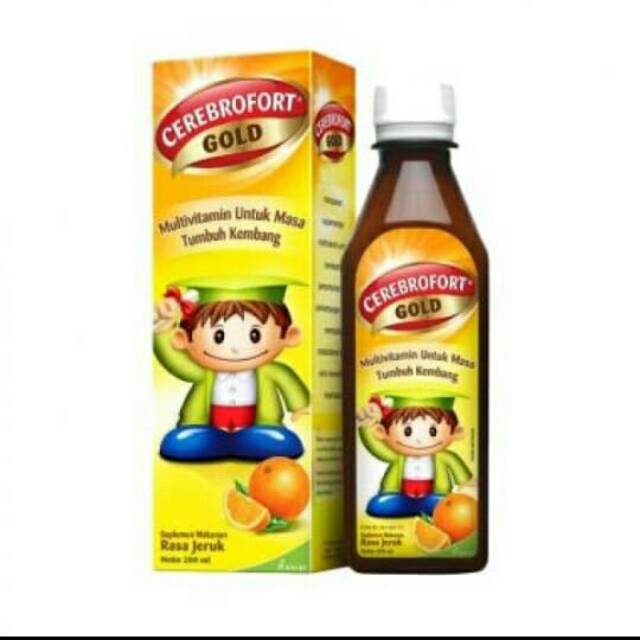 

Cerebrofort Gold 200ml jeruk