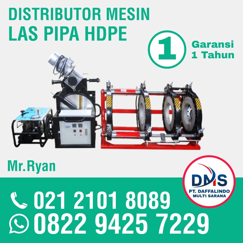 Mesin Las Pipa Hdpe 630mm | Mesin Las Pipa Hdpe 12 Inch - 24 Inch