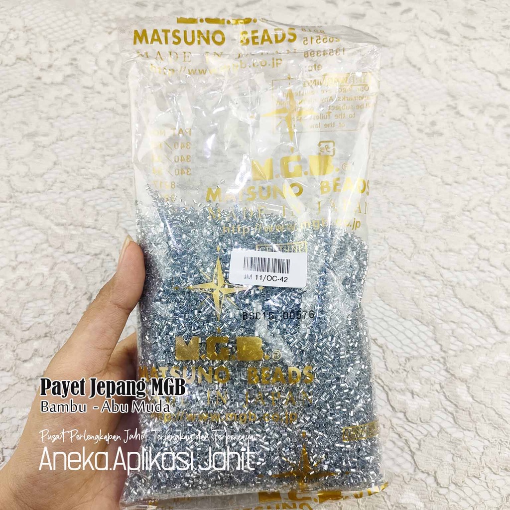 50 GRAM PAYET JEPANG MGB BAMBU PASIR 42 ABU MUDA