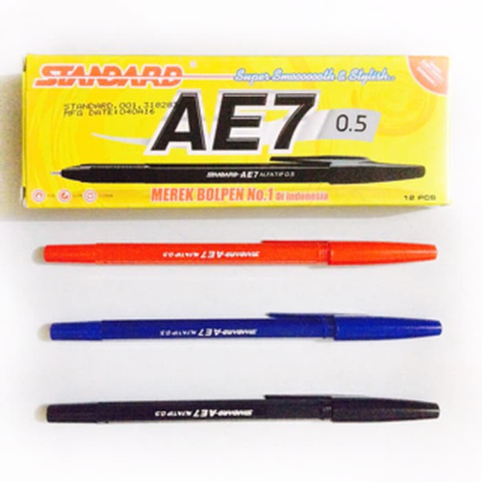 

Ballpoint STANDARD AE-7 (1 box = 12 pcs)