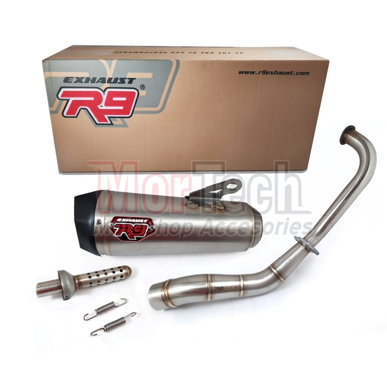 Knalpot R9 New Alpha Series Knalpot Racing untuk motor All New Nmax2020 Nmax Old 155 Vario 150 FI Vi
