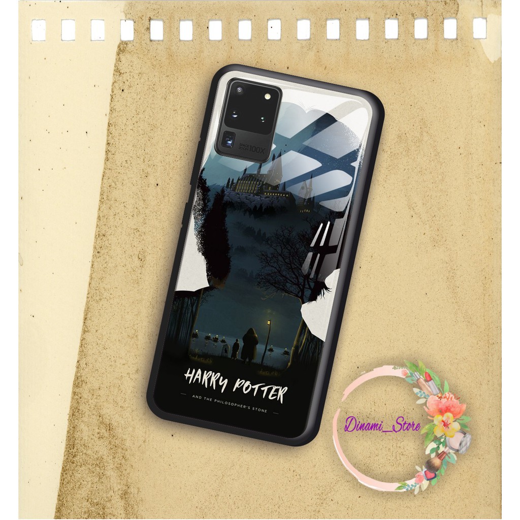 back case glass fantasi Oppo A3s A1k A5 A9 2020 A7 F9 A5s A31 A52 a53 A92 A37 A57 A59 DST1188