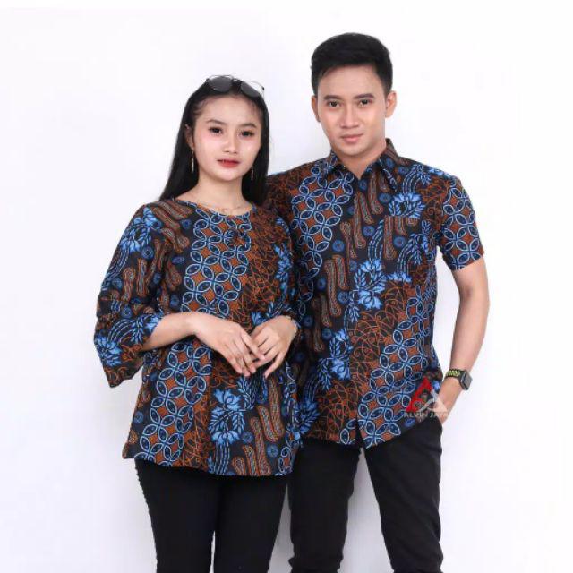 Maura Couple - Sania Ruffle Batik Couple Ori Ndoro Jowi Dnt Garansi Termurah Shopee Merak - Bs065