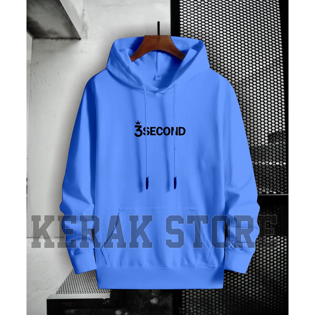 Sweater pria Hoodie Jumper Distro Keren Jaketsweater 3SECOND ORIGINAL Sweater&amp;Kardigan Polos ME2GX7 &quot;Hoodie