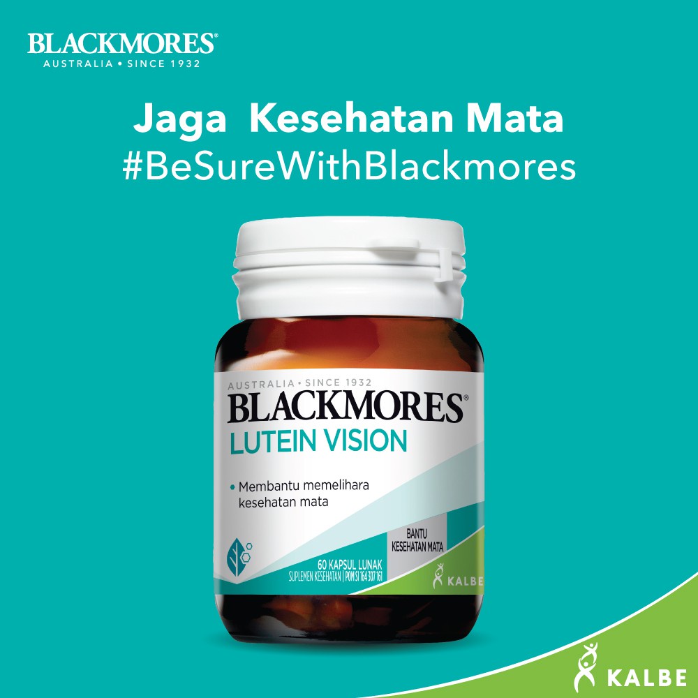 Blackmores Vision Support - 30 Kapsul (Sertakan Packing Tambahan - Baca Deskripsi)