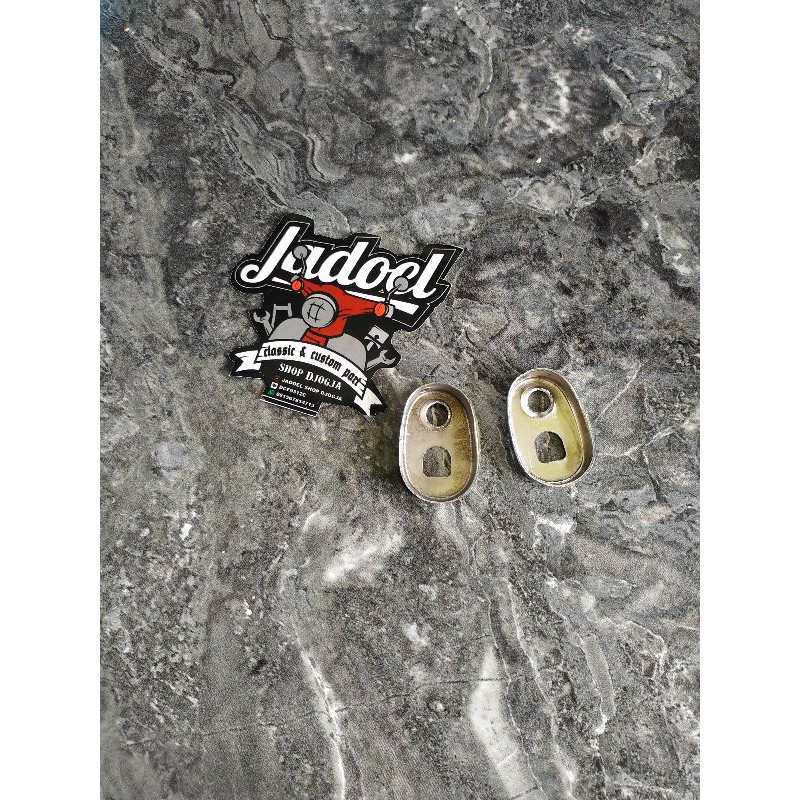 Pemanis Manisan Dudukan Sein Honda Laki CB100 Astra s90 Acipii Variasi Custom 2biji