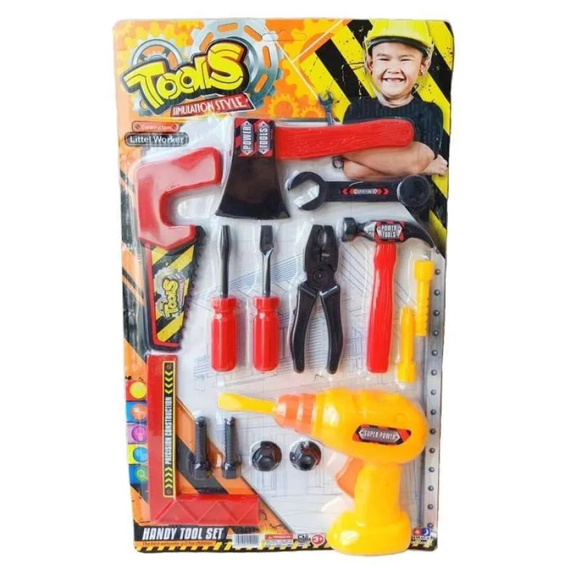 MWN.TOYS Mainan Tukangan Tools Handy tool set No IM-4009BC