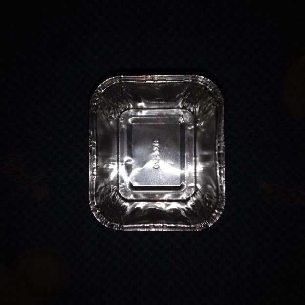 @10pcs Tray Aluminium Foil Bx-0350 Tanpa Tutup