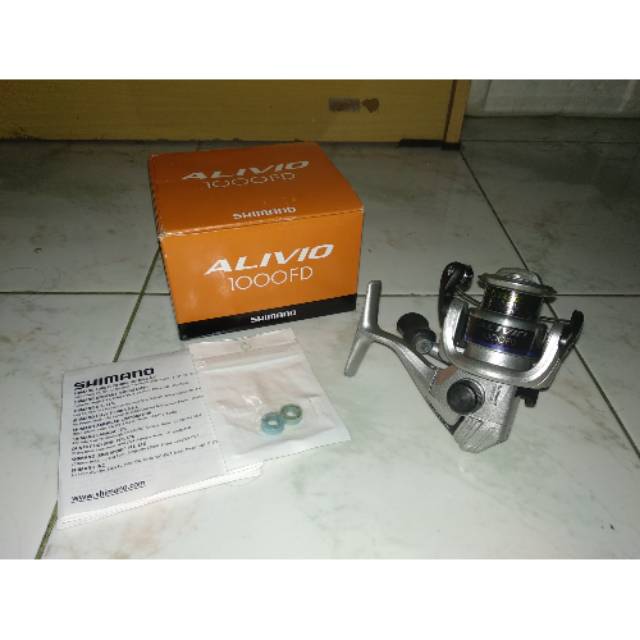 Reel Shimano Alivio 1000FD 2nd lebih smooth drpd yg baru