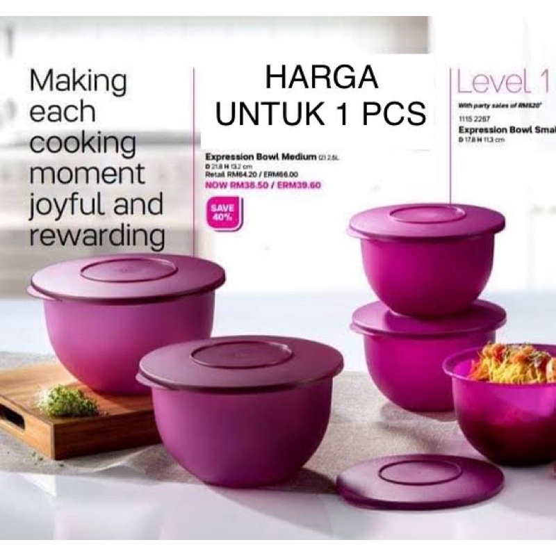 TUPPERWARE EXPRESSION BOWL