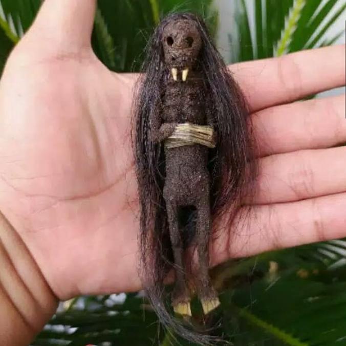 alat sulap boneka seram BK mata nyala