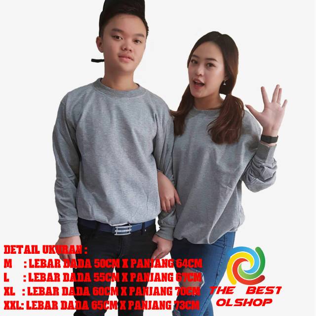 SWEATER BASIC POLOS UNISEX