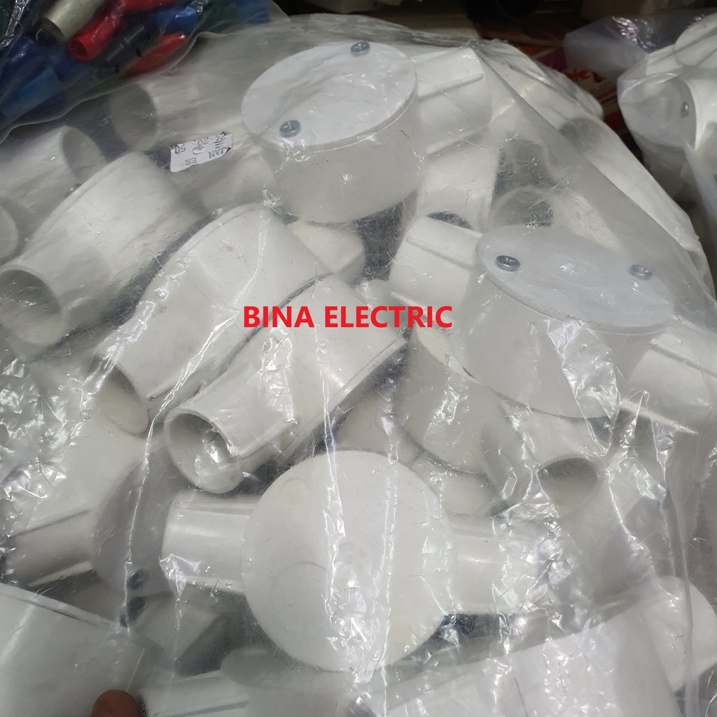 T Dus Clipsal Cabang 2 Lurus 25mm / T Doss Clipsal Cabang 2 Lurus