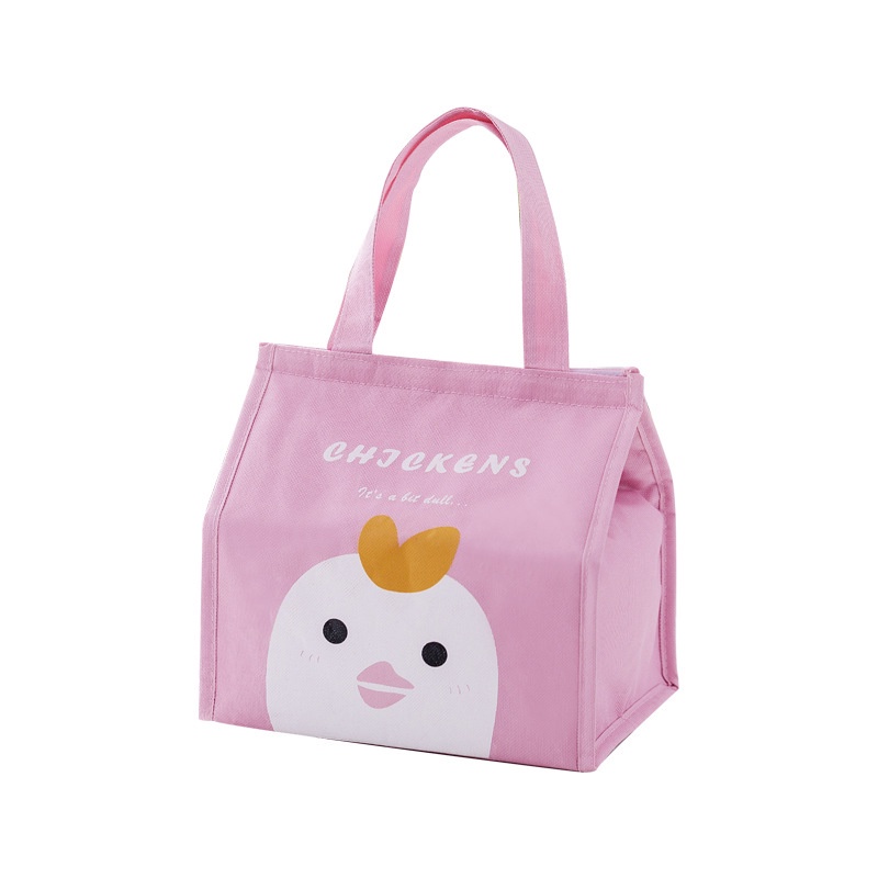 ♫ Megata ♫ A214 Tas Bekal Jumbo Animal Goodnight Organizer Bag Kotak Cooler Makanan Import