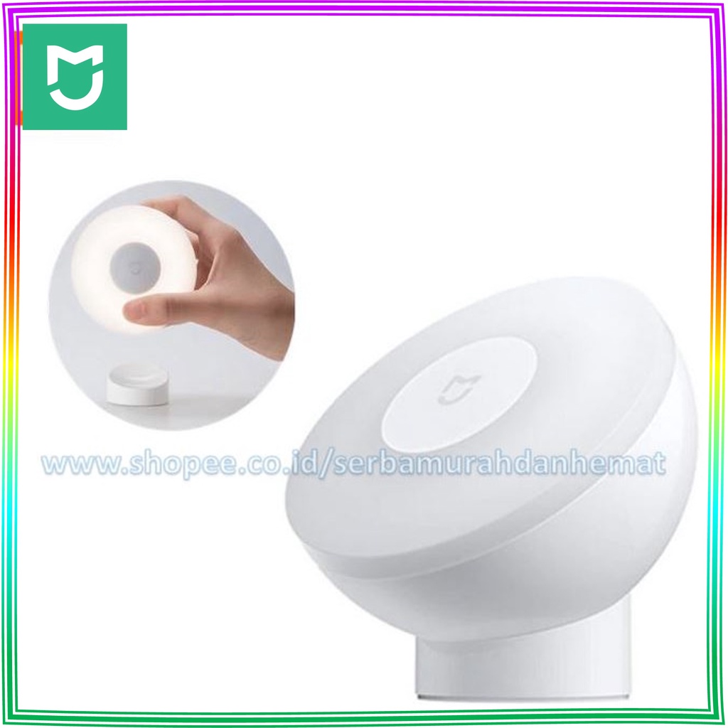 Lampu Malam LED Sensor Cahaya &amp; Gerak Magnetic 360 Derajad MIJIA Night Light Generasi 2