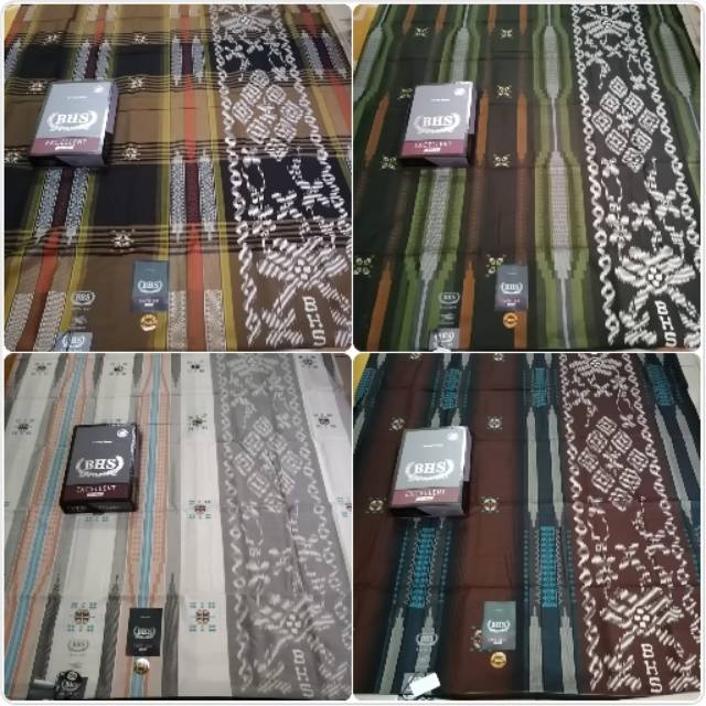 Sarung BHS Mercerized Excellent Silver Songket SGS SKT