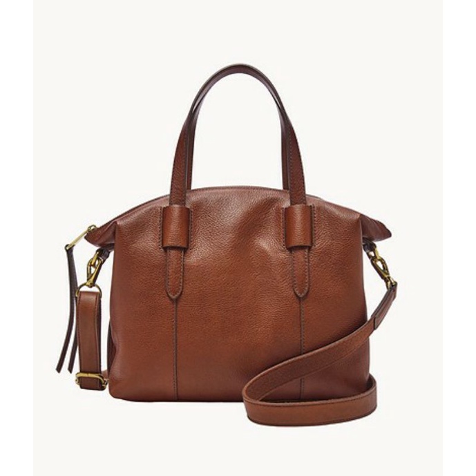 Tas Fossil Skylar satchel Brown