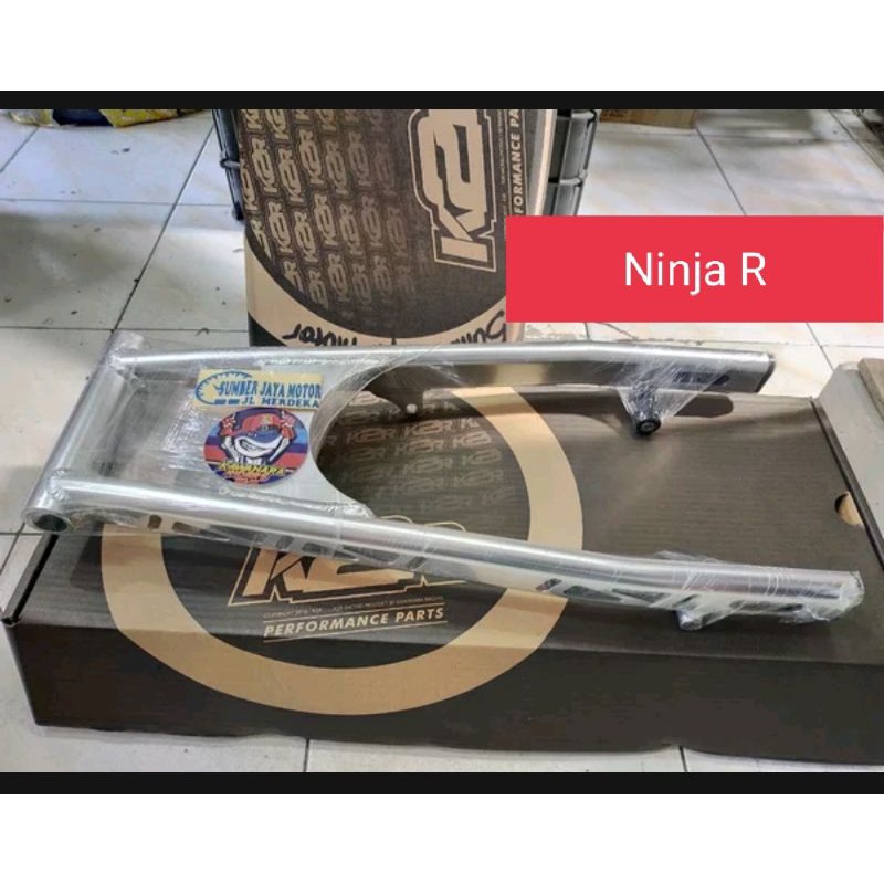 Swing Arm K2R Kawahara Ninja 150 R dan RR sasis Swing arm k2R Ninja R RR coak bolong non stabiliser