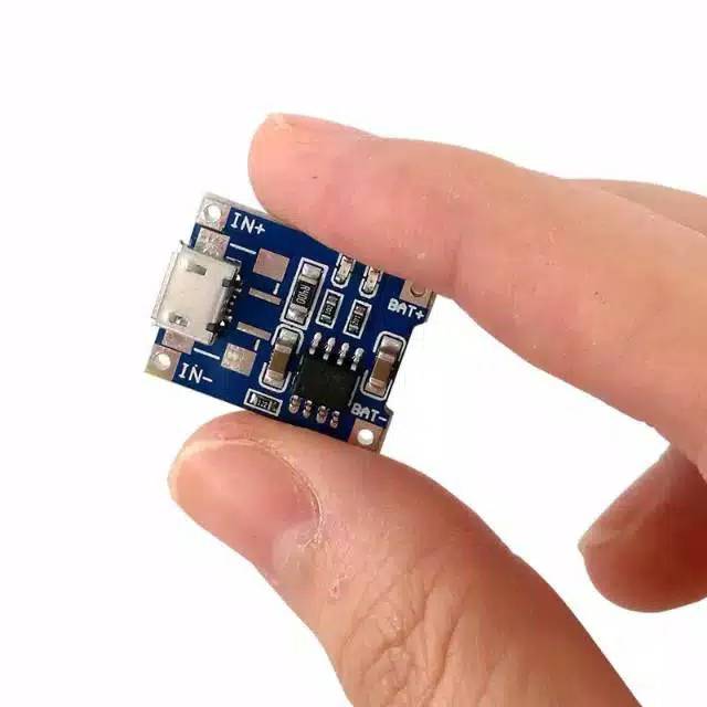 MODUL CHARGER BATERAI LITHIUM ION MICRO USB
