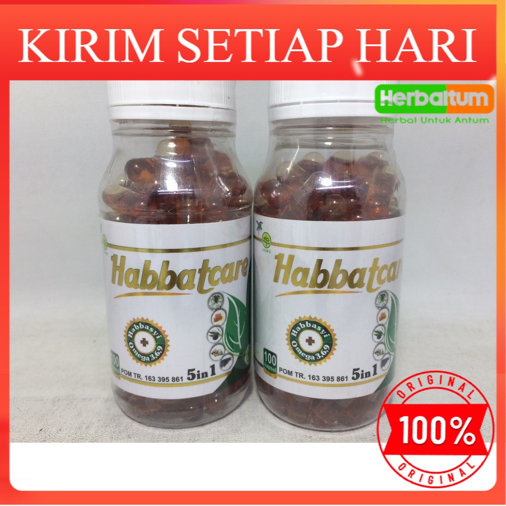 Habatusauda Habbatcare 5 in 1 | Salmon Fish Oil plus Garlic Oil Habbat Care 100k