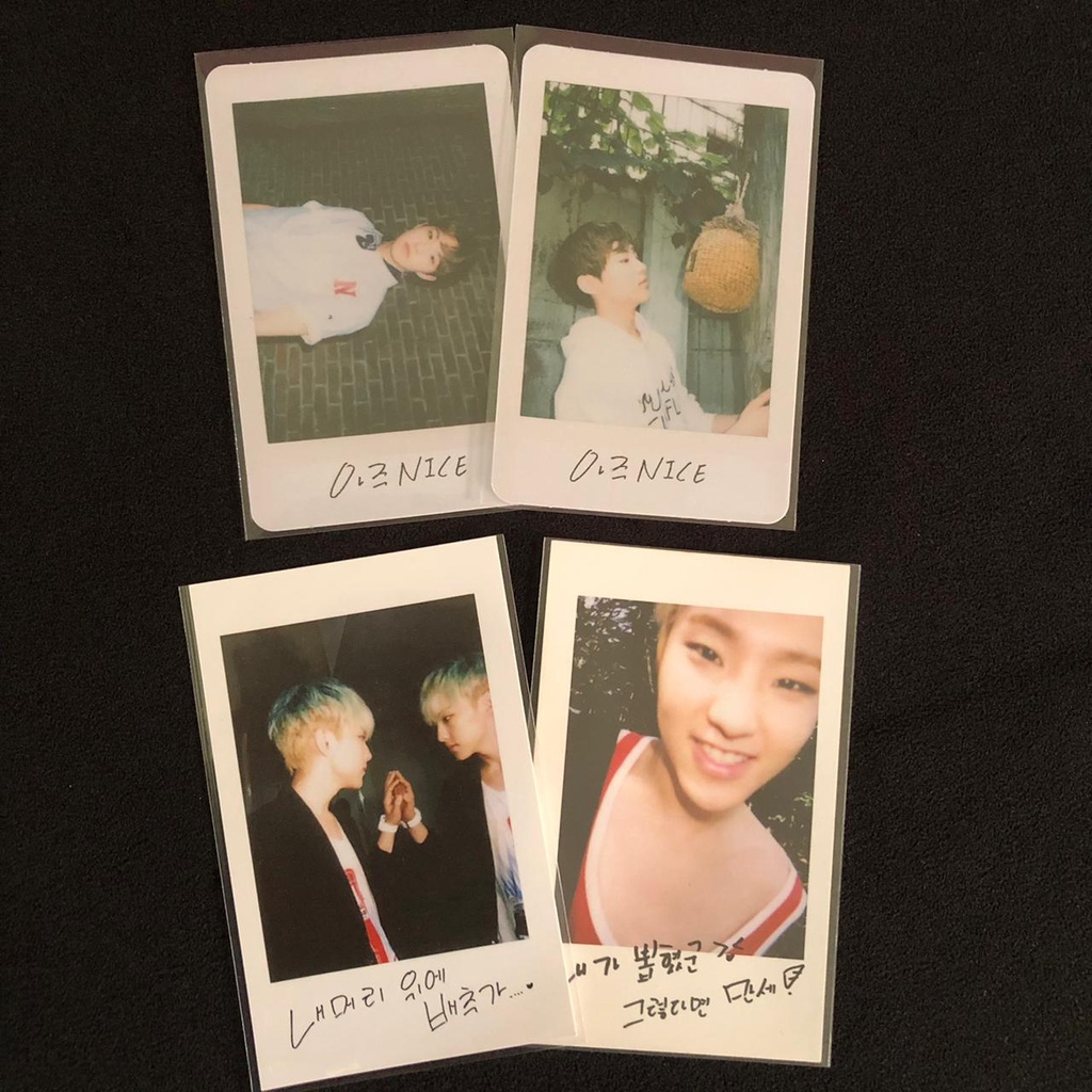 PC PHOTOCARD AJU NICE BOYS BE HOSHI