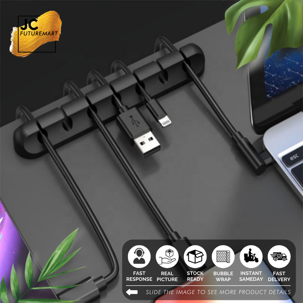 KABEL ORGANIZER CABLE MANAGEMENT CLIP SYSTEM SILICONE