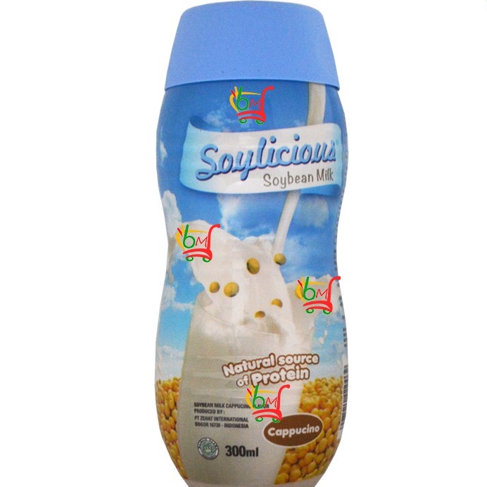 

SOYLICIOUS CAPPUCINO MILK 300 ML / SOYLICIOUS SUSU RASA CAPUCCINO