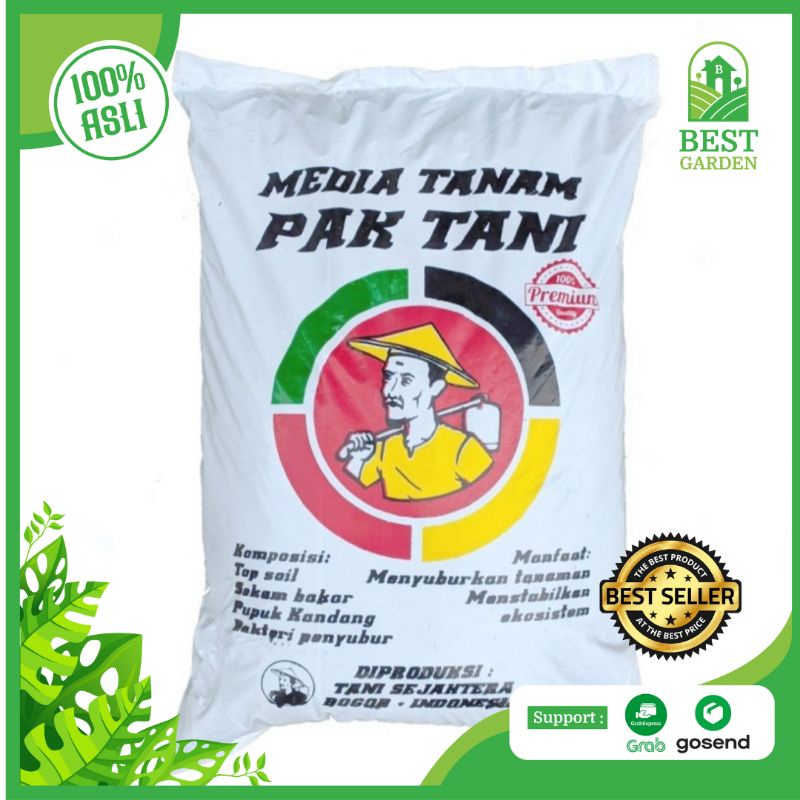 Media tanam Pak Tani uk. 15 kg