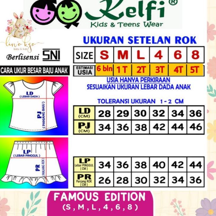 ◄ Setelan anak ROK FAMOUS KELFI ♦