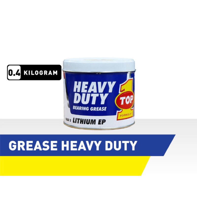 Grease Heavy Duty Top 1 / Gemuk Heavy Duty Top 1 400Gram
