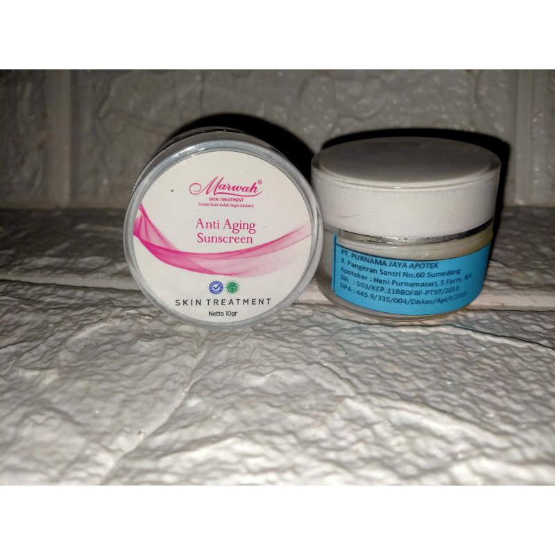 Marwah ecer cream siang malam/ecer cream marwah