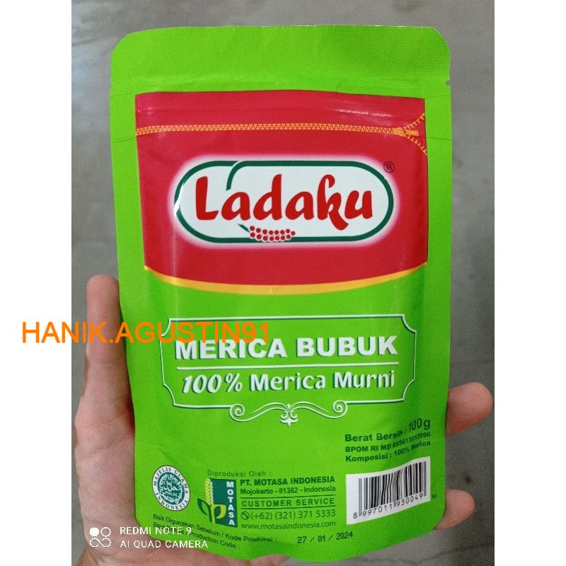 

Ladaku Merica Bubuk 100gr