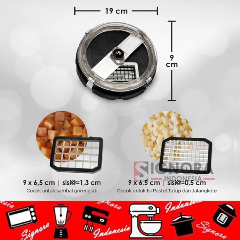 Cubic Cutter Food Processor Pro