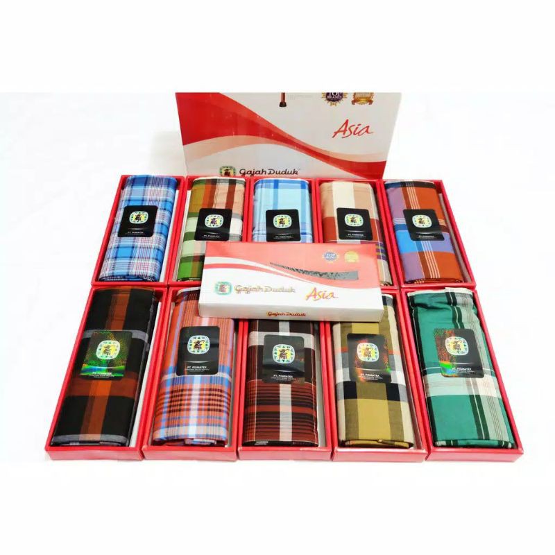GAJAH DUDUK ASIA kain sarung dewasa