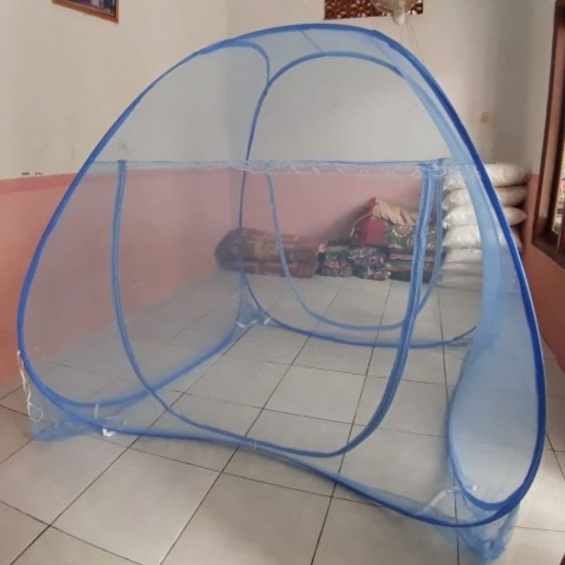 KELAMBU BUTERFLY  SUPER JUMBO UK 200 x 200   Kelambu Tempat Tidur Model Tenda Anti Nyamuk Kasur Bayi Dewasa Kamar