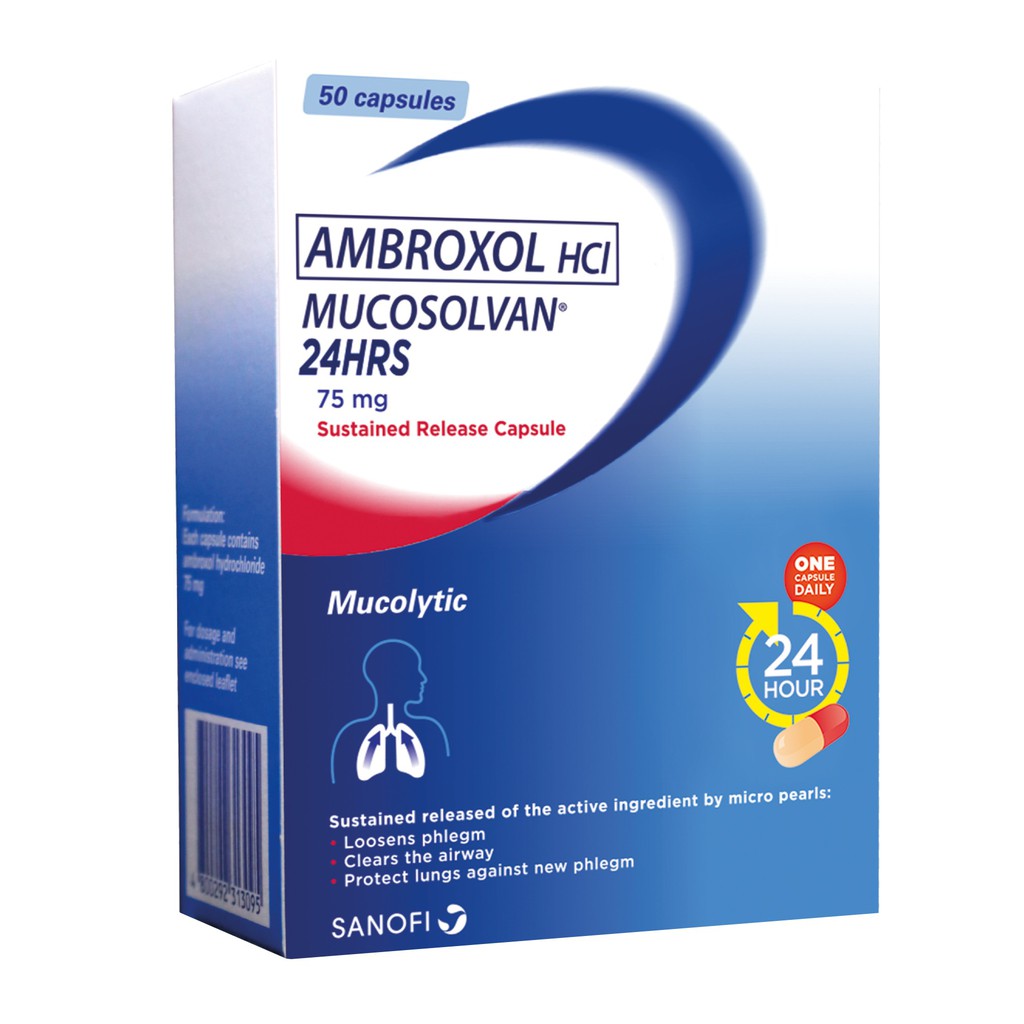 Ambroxol 30 mg tablet dosage