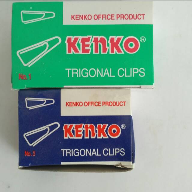 

Klip kertas/Trigonal Clips Kenko