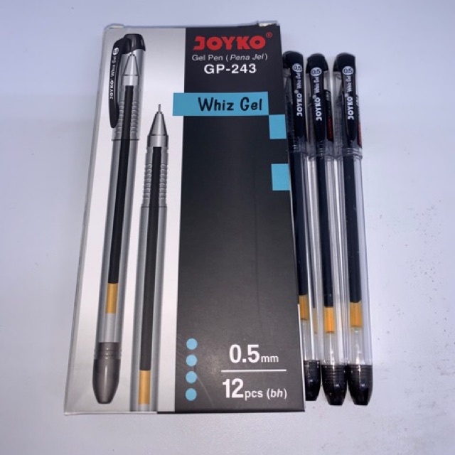 

Pulpen Joyko Whiz Gel GP-243 (12 pcs)