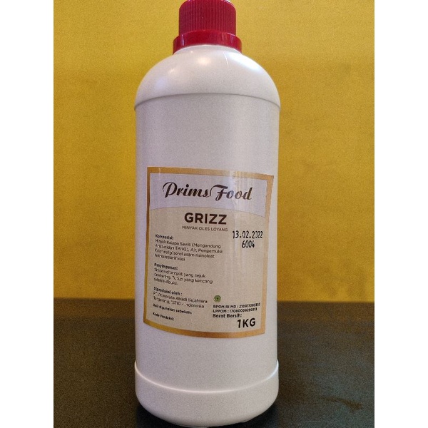

Minyak Oles Loyang Grizz Primsfood - 1kg